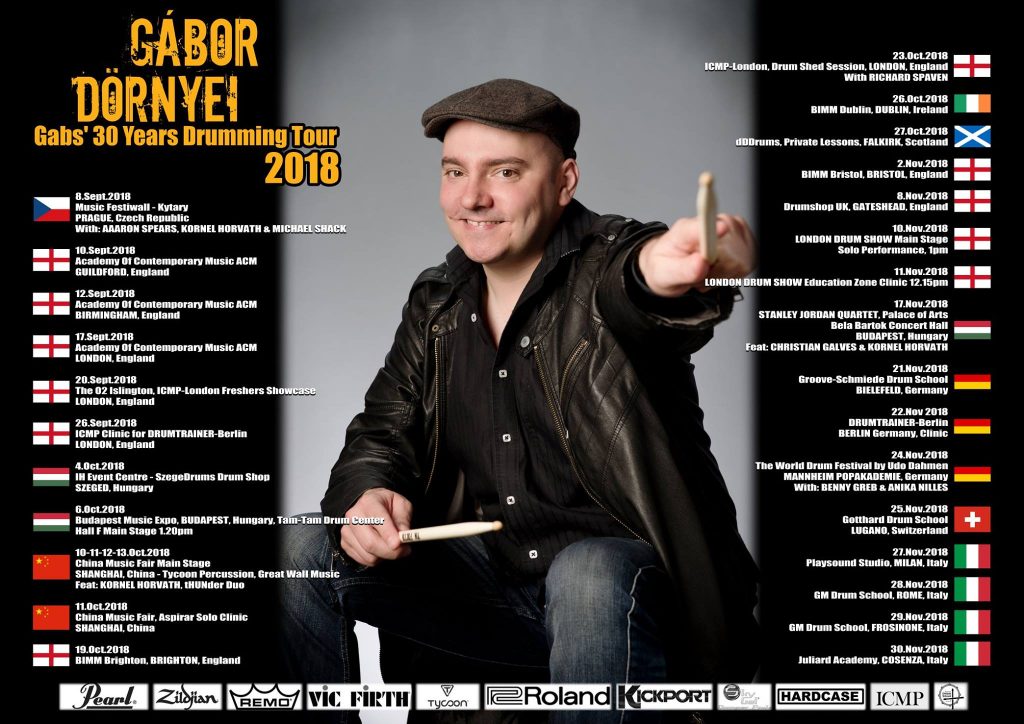 Gabor Dornyei – Official Site of Professional Session Drummer